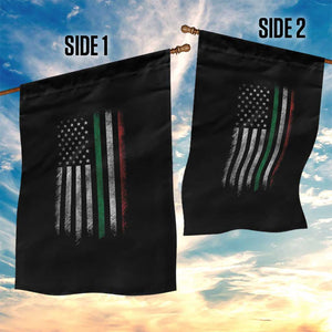 Italian American Flag Garden Flag Retro Italy Flag Italian Family TS10 Print Your Wear