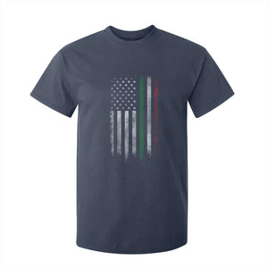 Italian American Flag T Shirt For Kid Retro Italy Flag Italian Family TS10 Navy Print Your Wear