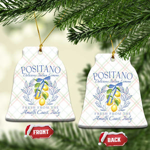 Positano Italy Ceramic Ornament Amalfi Coast Italian Lemons Town Italy Vacation TS10 Print Your Wear