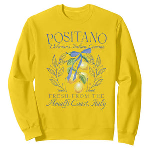 Positano Italy Sweatshirt Amalfi Coast Italian Lemons Town Italy Vacation TS10 Daisy Print Your Wear