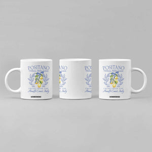Positano Italy Coffee Mug Amalfi Coast Italian Lemons Town Italy Vacation TS10 Print Your Wear