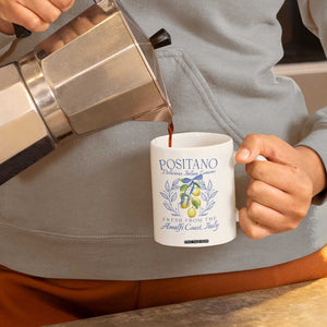 Positano Italy Coffee Mug Amalfi Coast Italian Lemons Town Italy Vacation TS10 Print Your Wear