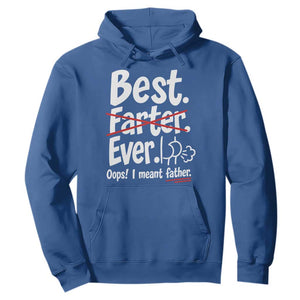 Retro Dad Worlds Best Farter I Mean Father Hoodie Funny Gag Gift Birthday Husband Dad Fathers Day