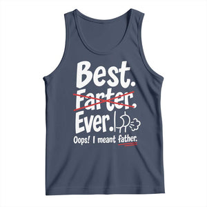 Retro Dad Worlds Best Farter I Mean Father Tank Top Funny Gag Gift Birthday Husband Dad Fathers Day