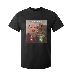 Tung Tung Tung Sahur John Pork Calling T Shirt For Kid Tralalero Tralala Meme Brainrot Funny