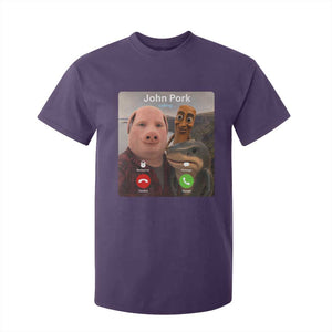 Tung Tung Tung Sahur John Pork Calling T Shirt For Kid Tralalero Tralala Meme Brainrot Funny