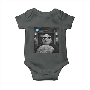 John Pork Meme Baby Onesie There Is Motion At Your Front Door Funny Brainrot