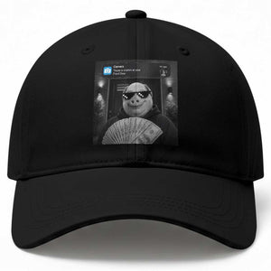 John Pork Meme Baseball Cap There Is Motion At Your Front Door Funny Brainrot