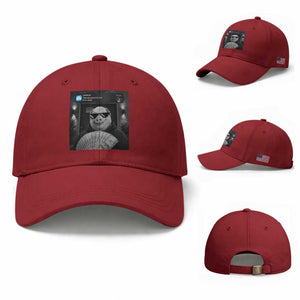 John Pork Meme Baseball Cap There Is Motion At Your Front Door Funny Brainrot