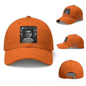 John Pork Meme Baseball Cap There Is Motion At Your Front Door Funny Brainrot