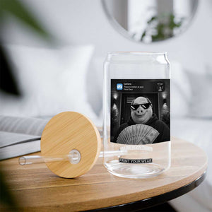 John Pork Meme Glass Can There Is Motion At Your Front Door Funny Brainrot