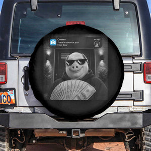 John Pork Meme Spare Tire Cover There Is Motion At Your Front Door Funny Brainrot