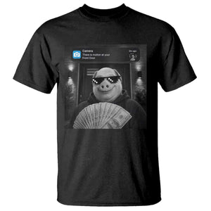John Pork Meme T Shirt There Is Motion At Your Front Door Funny Brainrot