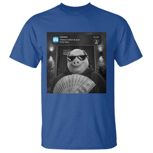 John Pork Meme T Shirt There Is Motion At Your Front Door Funny Brainrot
