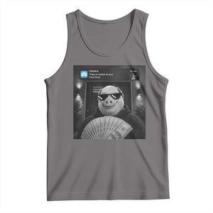 John Pork Meme Tank Top There Is Motion At Your Front Door Funny Brainrot