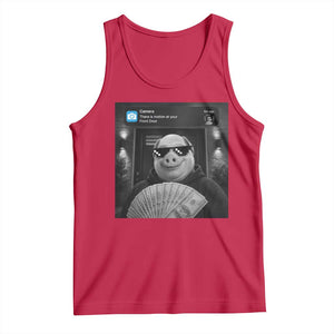 John Pork Meme Tank Top There Is Motion At Your Front Door Funny Brainrot