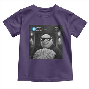 John Pork Meme Toddler T Shirt There Is Motion At Your Front Door Funny Brainrot