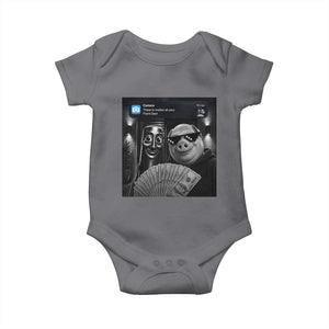 Tung Tung Tung Sahur John Pork Meme Brainrot Baby Onesie There Is Motion At Your Front Door