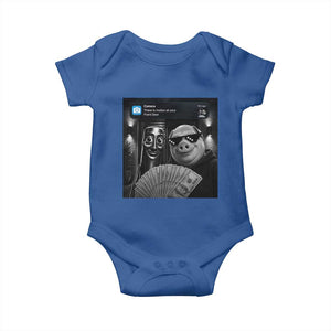 Tung Tung Tung Sahur John Pork Meme Brainrot Baby Onesie There Is Motion At Your Front Door