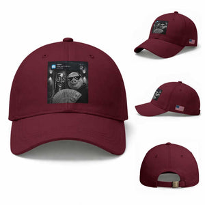 Tung Tung Tung Sahur John Pork Meme Brainrot Baseball Cap There Is Motion At Your Front Door