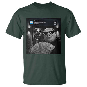 Tung Tung Tung Sahur John Pork Meme Brainrot T Shirt There Is Motion At Your Front Door