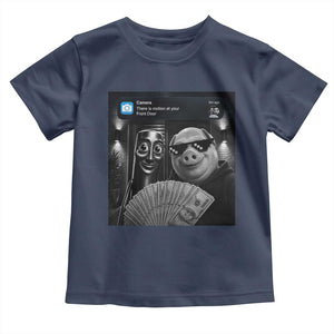 Tung Tung Tung Sahur John Pork Meme Brainrot Toddler T Shirt There Is Motion At Your Front Door