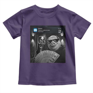 Tung Tung Tung Sahur John Pork Meme Brainrot Toddler T Shirt There Is Motion At Your Front Door