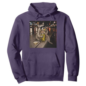 Funny Raccoon Eating Pickles Meme Hoodie