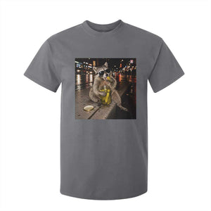 Funny Raccoon Eating Pickles Meme T Shirt For Kid