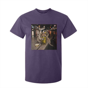 Funny Raccoon Eating Pickles Meme T Shirt For Kid