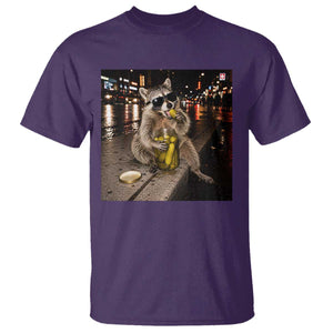 Funny Raccoon Eating Pickles Meme T Shirt