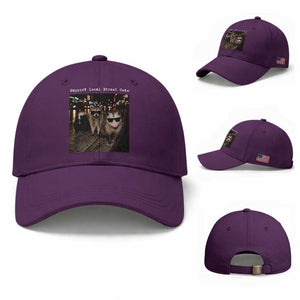 Support Local Street Cats Baseball Cap Funny Raccoon Skunk Possum Animal Meme