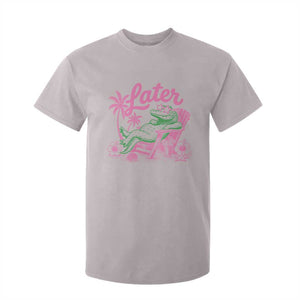Later Gator Funny Alligator Meme T Shirt For Kid Last Day of School Summer Vacation Teachers Kids