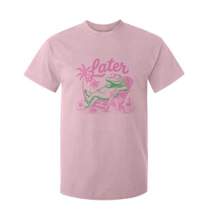 Later Gator Funny Alligator Meme T Shirt For Kid Last Day of School Summer Vacation Teachers Kids