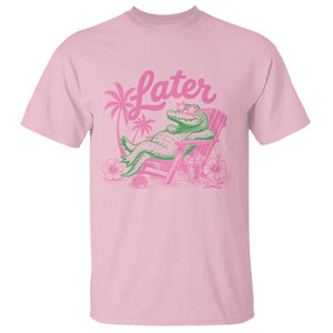 Later Gator Funny Alligator Meme T Shirt Last Day of School Summer Vacation Teachers Kids