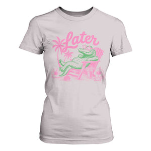 Later Gator Funny Alligator Meme T Shirt For Women Last Day of School Summer Vacation Teachers Kids