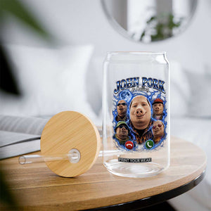 John Pork Calling Glass Can Funny Answer Call Phone Brainrot Meme Vintage Bootleg Graphic