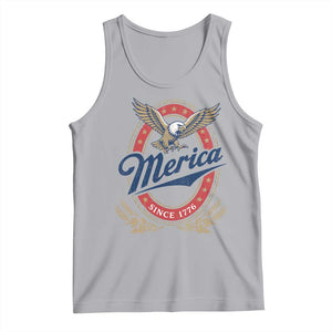 Retro Merica Eagle Funny 4th Of July Tank Top Vintage Independence Day 1776