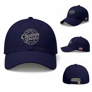 Bionic Hip Club Custom Parts Funny Hip Replacement Surgery Gift Baseball Cap