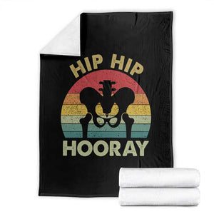 Hip Replacement Recovery Throw Blanket Get Well Soon Gifts After Surgery