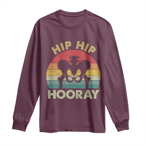 Hip Replacement Recovery Long Sleeve Shirt Get Well Soon Gifts After Surgery