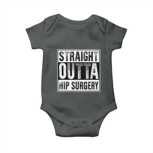 Hip Replacement Recovery Baby Onesie Straight Outta Hip Surgery Get Well