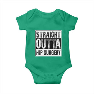 Hip Replacement Recovery Baby Onesie Straight Outta Hip Surgery Get Well