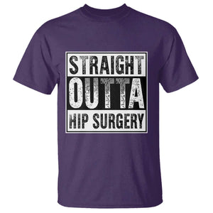 Hip Replacement Recovery T Shirt Straight Outta Hip Surgery Get Well