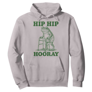 Funny Frog Hip Surgery Recovery Graphic Hoodie Get Well Soon Gifts
