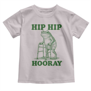 Funny Frog Hip Surgery Recovery Graphic Toddler T Shirt Get Well Soon Gifts