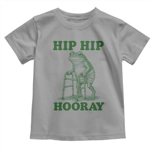 Funny Frog Hip Surgery Recovery Graphic Toddler T Shirt Get Well Soon Gifts