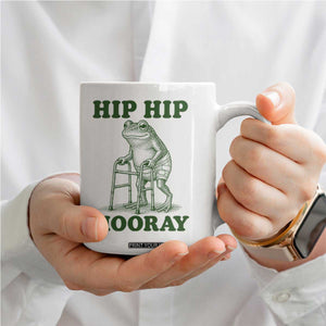 Funny Frog Hip Surgery Recovery Graphic Coffee Mug Get Well Soon Gifts