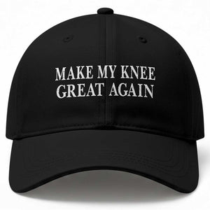 Make My Knee Great Again Funny Broken Knee Surgery Recovery Baseball Cap