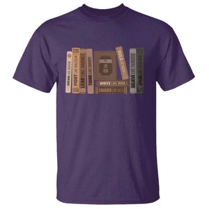 Black History Month T Shirt Black Leaders African American Teachers TS10 Purple Print Your Wear